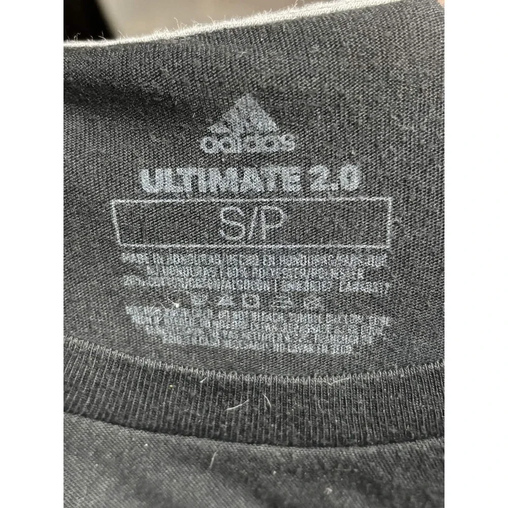 Adidas Men Size Small Black Ultimate 2.0 Sleeveless Tank Top